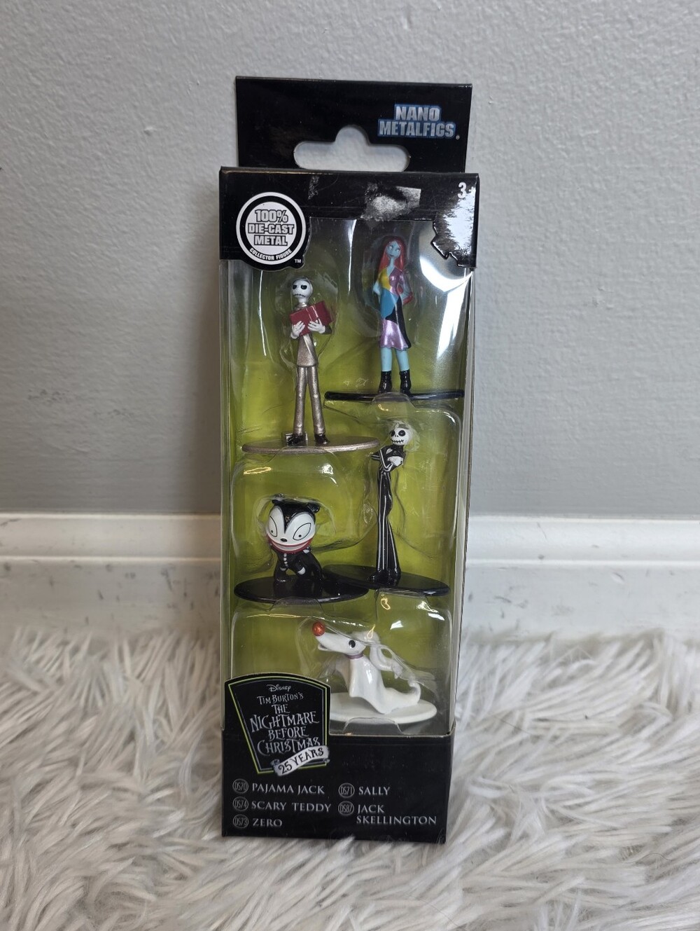 The Nightmare Before Christmas Nano Metalfigs 5-Pack - Multicolor